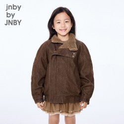[秀场同款][加绒]江南布衣童装简约牛仔夹克秋男女童jnbybyjnby