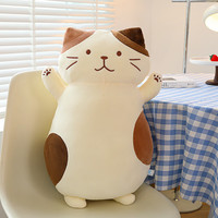 Ghiaccio 可爱奶酪猫毛绒玩具猫咪玩偶 45cm