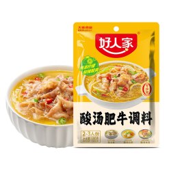 TEWAY FOOD 好人家 酸汤肥牛调料 青柠提鲜懒人操作多菜谱调味品100g2-3人份