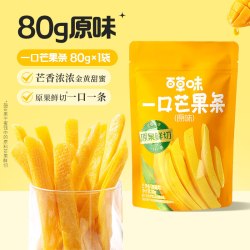 百草味 一口芒果条 450g