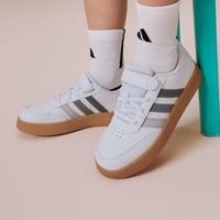 adidas 男子中大童魔术贴休闲鞋BREAKNET 2.0