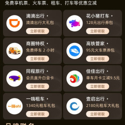 京东 Plus会员出行特惠 免费享机票、火车票、租车、打车等优惠立减