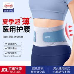 ZEAMO 医用级护腰带腰部支撑腰肌劳损腰间盘突出薄款透气腰托七夕节礼物