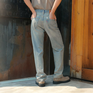 Levi's 李维斯 565系列 美式复古宽松直筒牛仔裤