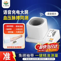 汇鑫 晟 臂式电子血压计 血压测量仪家用医用便捷高精准臂筒式AXD-903台