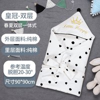 移动端：婴儿包被纯棉A类春秋薄款新生儿抱被加厚款冬季包单宝宝产房用品