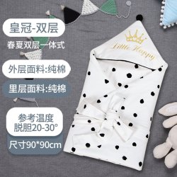 婴儿包被纯棉A类春秋薄款新生儿抱被加厚款冬季包单宝宝产房用品