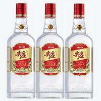 绵柔尖庄 尖庄50度 588ml*3瓶 浓香型白酒 光瓶优级纯粮酒