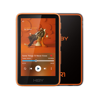 海贝音乐 HiBy R1 海贝纯音音乐播放器便携蓝牙无损MP3硬解DSD随声听CS43131标准版 橙色