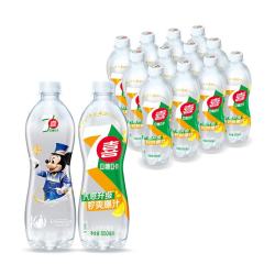 百事 7UP无糖小柑橘柠檬味碳酸饮料 550ml*12瓶