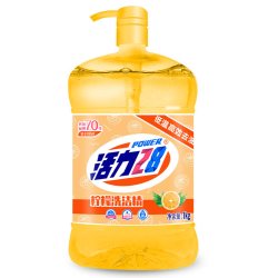 活力28 柠檬洗洁精透明瓶强力去油污厨房酒店餐具专用官方旗舰店