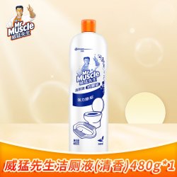 威猛先生 洁厕液480g厕所家用除臭去味清洁剂强力除污垢厕所清洁剂