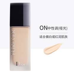 Dior 粉底液 Forever CD凝脂恒久长效保湿粉底液控油定妆粉底/遮瑕 30ml 哑光#0N中性调一白