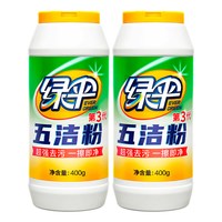 绿伞 五洁粉去污粉不锈钢水槽除锈除垢去污渍厨房油污清洁剂清洗剂