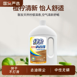 绿伞 抗菌地板清洁剂实木复合地板大理石瓷砖地板清洁液快干