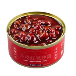 曾子山 陈皮红豆沙羹160g五谷红豆代餐速食营养早餐粥即食甜品绿豆