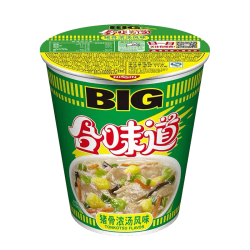 向料 日清 合味道 BIG杯 猪骨浓汤风味 110g 碗装方便面