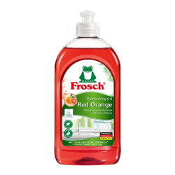 Frosch 德国进口可洗果蔬洗碗液护手去油污血橙香浓缩餐具洗洁精