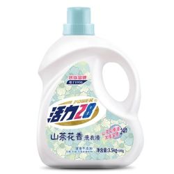 活力28 山茶花洗衣液3.5kg 100g大桶装山茶花精油持久留香柔软护衣