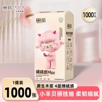 丽邦 卫生纸抽纸悬挂式纸巾1000张