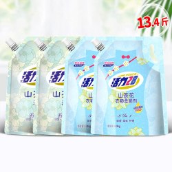 活力28 山茶花香洗衣液柔顺剂组合13.4斤持久留香洁净护色柔顺护衣