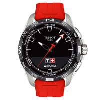 TISSOT T-Sport运动系列 男士太阳能手表 T1214204705101 47.5mm
