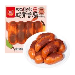 双汇 烧椒脆骨香肠香辣味140g火腿肠开袋露营出游零食休闲零食方便面
