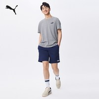 PUMA 百亿|黑色直筒休闲跑步短裤男PUMA彪马官方夏季健身运动裤 690282