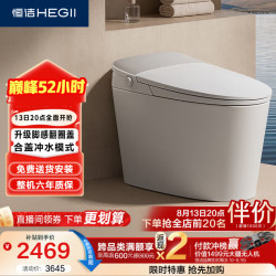 恒洁 G21Pro 桶智洁静音冲水 智能坐便器 DCE733C-305
