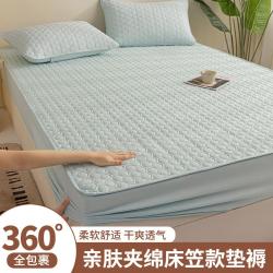 安睡宝 夹绵床笠单件亲肤床罩床笠单人家用席梦思防滑防尘隔脏保护罩