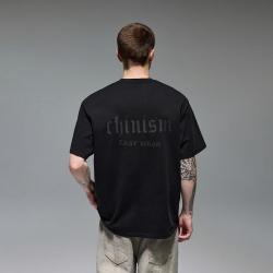 CHINISM 26夏新品印花T恤套头休闲潮流短袖时尚百搭运动日常男女同款