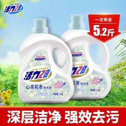 活力28 洗衣液四季繁花3.6kg家用实惠持久留香去污官方旗舰店正品