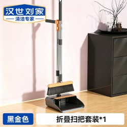 汉世刘家 扫把簸箕套装家用扫帚拖把三件套组合魔术扫把刮水拖地