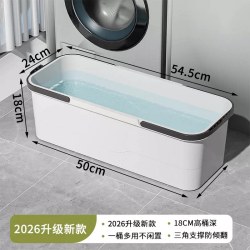 美尔雅 拖把桶长方形洗拖把拖布桶洗车涮地板水桶加厚加大墩布桶