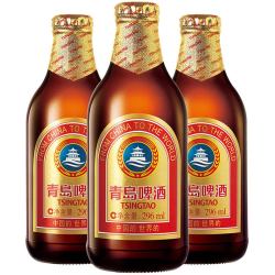 青岛啤酒 小棕金11度精酿系列 296mL*24瓶 整箱装