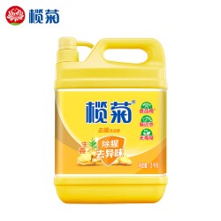 榄菊 生姜洗洁精3kg家用厨房A类果蔬清去腥除异味
