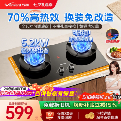 万和 JZT-B9L50 5.2kW大火力 天然气 燃气灶