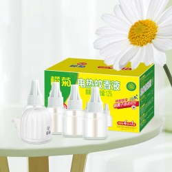 榄菊 无香无味蚊香液4瓶1器插电式补充液驱蚊水电蚊液官方旗舰店