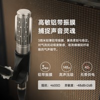 爱克创 RM821专业录音室舞台无源铝带话筒直播K歌麦克风