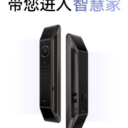华为 智能门锁2 悦享版AI 掌静脉识别智能语音超清大猫眼多种解锁