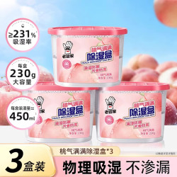 老管家 除湿盒防潮防霉包学生宿舍衣柜除湿袋干燥剂吸湿袋除味神器