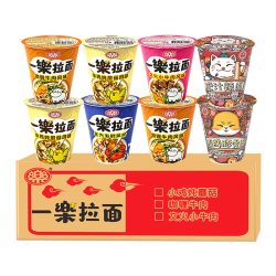 口乐 一乐 拉面组合装 混合口味 8杯