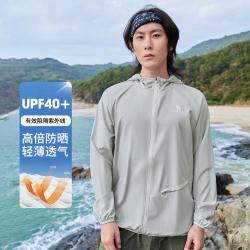 骆驼 防晒衣2025春夏连帽防晒运动轻薄舒适透气外套男款连帽防晒衣