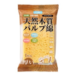 Jape耐用木浆棉洗碗吸水海绵抹布刷锅清洁厨房加厚沾油去污百洁布