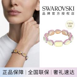 施华洛世奇 ORBITA仿水晶手链手镯女双面拼色个性高级感轻奢七夕情人节礼物