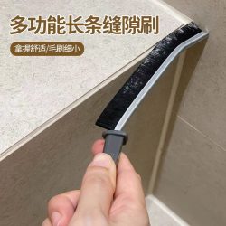 妙亚 地板刷厕所刷卫生间缝隙刷长柄地刷子无死角浴室清洁刷洗地地缝刷