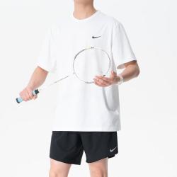 NIKE 夏季款圆领男装短袖T恤时尚休闲男裤短裤运动两件套