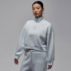 AIR JORDAN Jordan AS W J BRK FLC QZ TOP女子针织套头衫