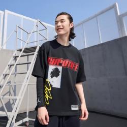 AIR JORDAN Jordan 2026夏季男装运动T恤男子舒适休闲时尚百搭短袖针织衫