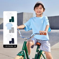 匡威 儿童套装短袖裤子男女童两件套童装